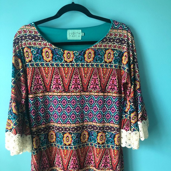 Colorful Judith March Mini Dress - Picture 4 of 5